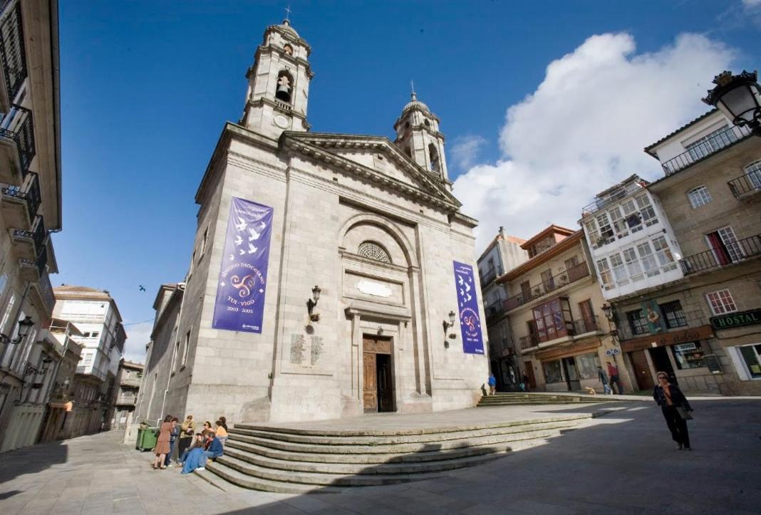 Ferienwohnung Alojate En El Corazon De Vigo Exterior foto